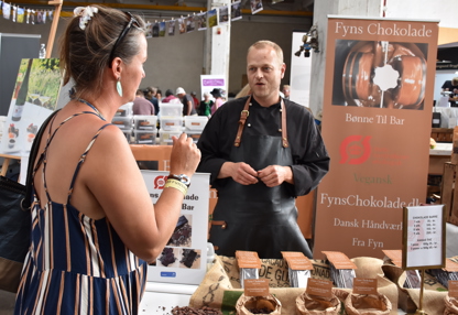 Fyns Chokolade På Kulinarisk Sydfyns Fødevaremarked