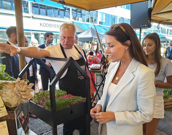 Prinsesse Marie Besør Kulinarisk Sydfyns Telt